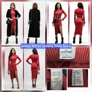 Aritizia Wilfred Alchemy Dress Size S